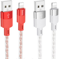 Дата кабель Hoco X99 Crystal Junction USB to Lightning (1.2m)