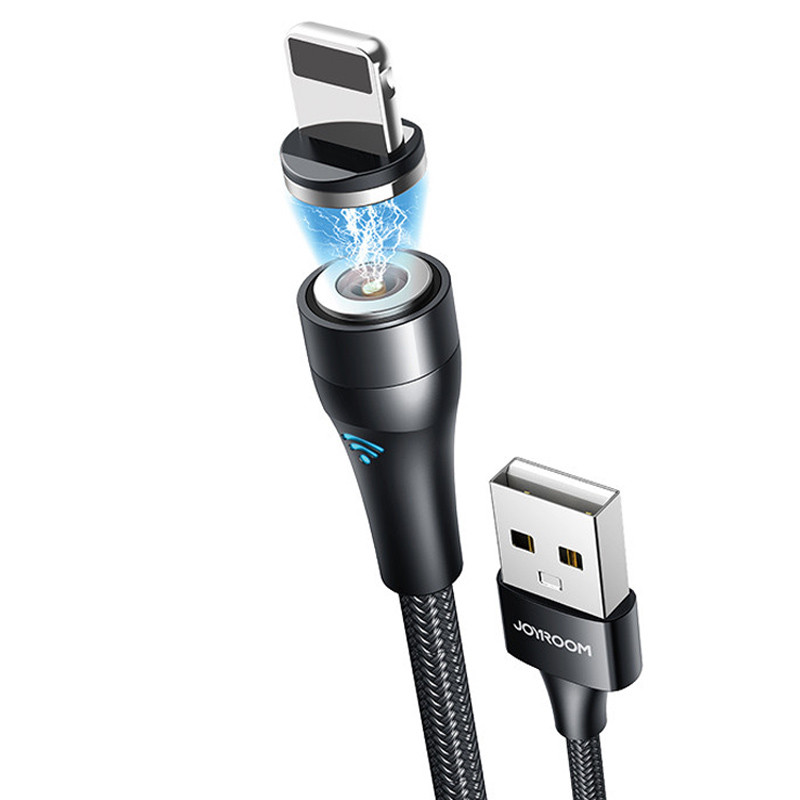 

Дата кабель Joyroom S-1021X1 Magnetic USB to Lightning (1m)