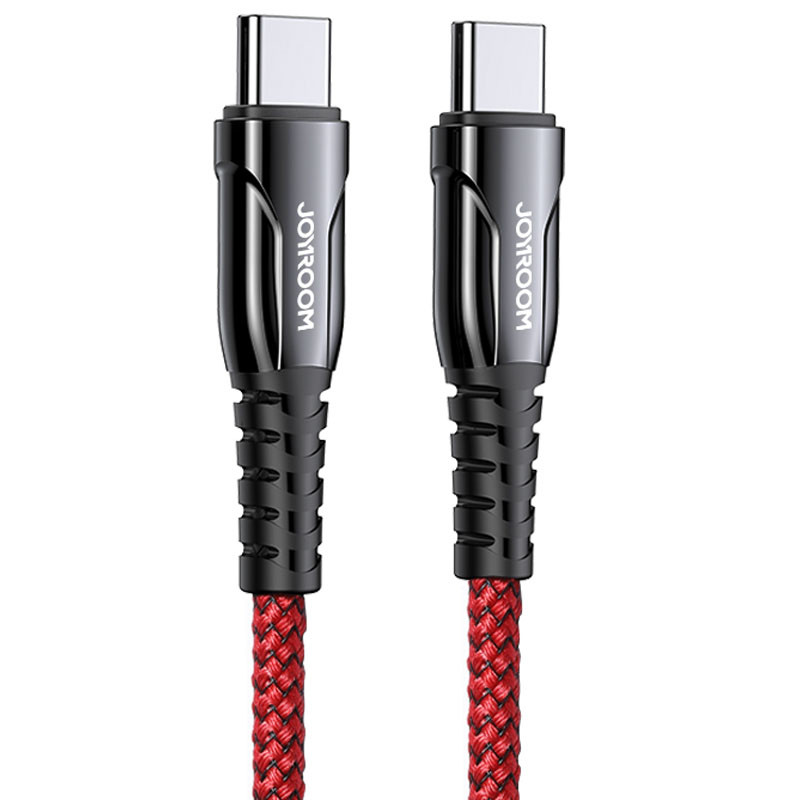 

Дата кабель Joyroom S-1230K1 Type-C to Type-C 60W (1.2m) (Червоний)