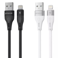 Дата кабель Proove Soft Silicone USB to Lightning 2.4A (1m)