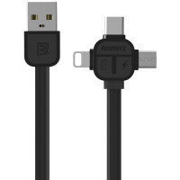 

Дата кабель Remax Lesu RC-066th 3in1 lightning-microUSB-Type-C