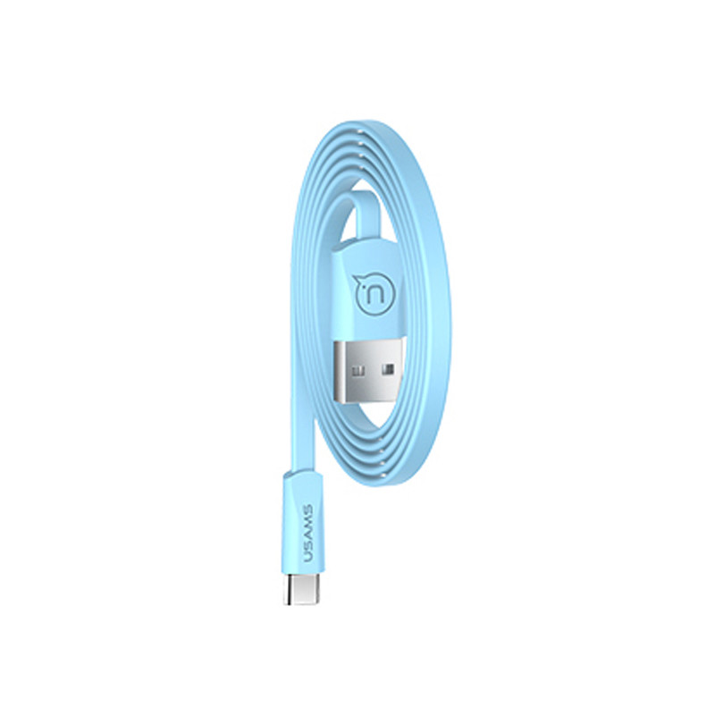 

Дата кабель USAMS US-SJ200 USB to Type-C 2A (1.2m) (Голубой)