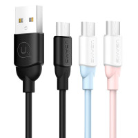 Дата кабель USAMS US-SJ247 Ice-cream series USB to MicroUSB (1m)