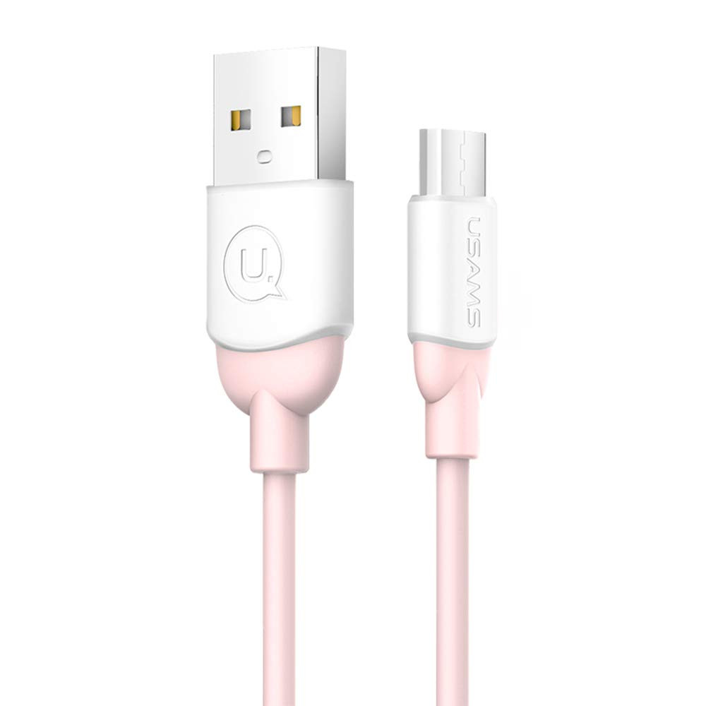 

Дата кабель USAMS US-SJ247 Ice-cream series USB to MicroUSB (1m) (Рожевий)