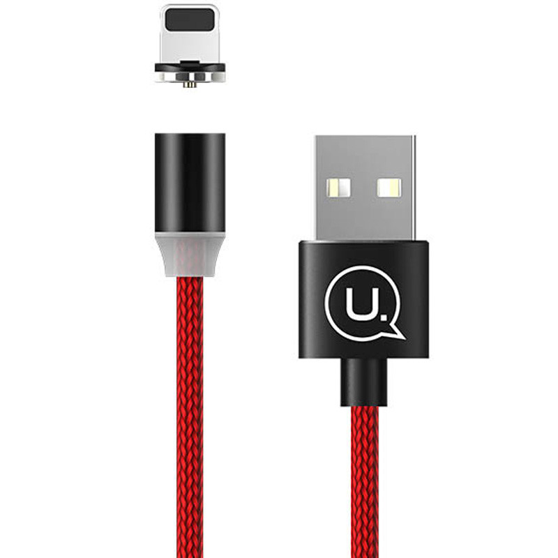 

Дата кабель USAMS US-SJ292 USB to Lightning (1m) (Червоний)