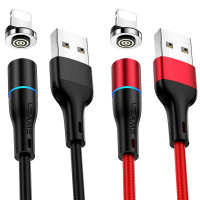 

Дата кабель USAMS US-SJ352 U32 Magnetic USB to Lightning (1m) (2.4A)