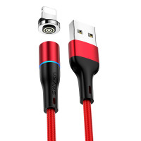Дата кабель USAMS US-SJ352 U32 Magnetic USB to Lightning (1m) (2.4A)