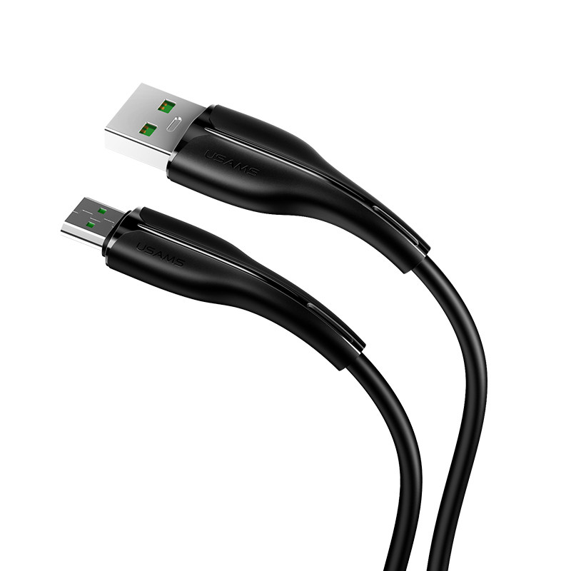 

Дата кабель Usams US-SJ375 U38 Micro 4A Fast Charging & Data Cable 1m (Чорний)