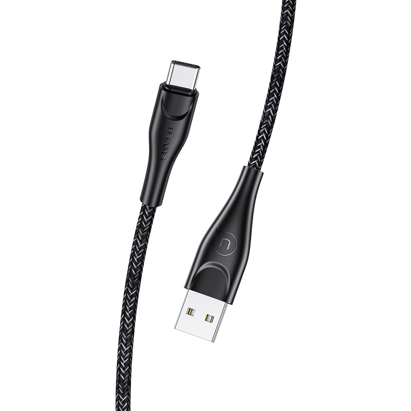 

Дата кабель Usams US-SJ398 U41 Type-C Braided Data and Charging Cable 3m (Чорний)