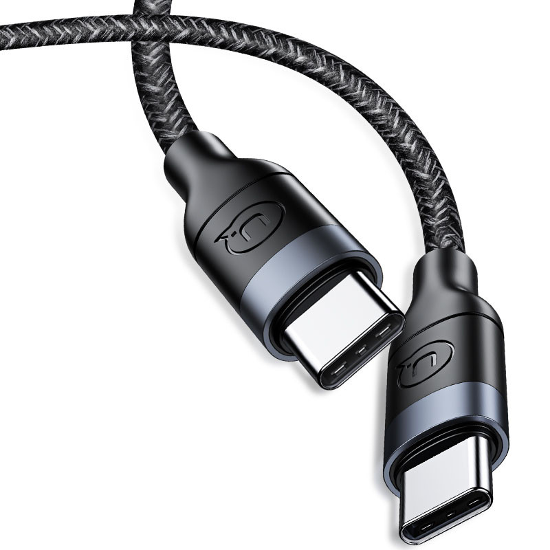 

Дата кабель Usams US-SJ400 U31 100W PD Fast Charging Type-C to Type-C (1.2m) (Чорний)