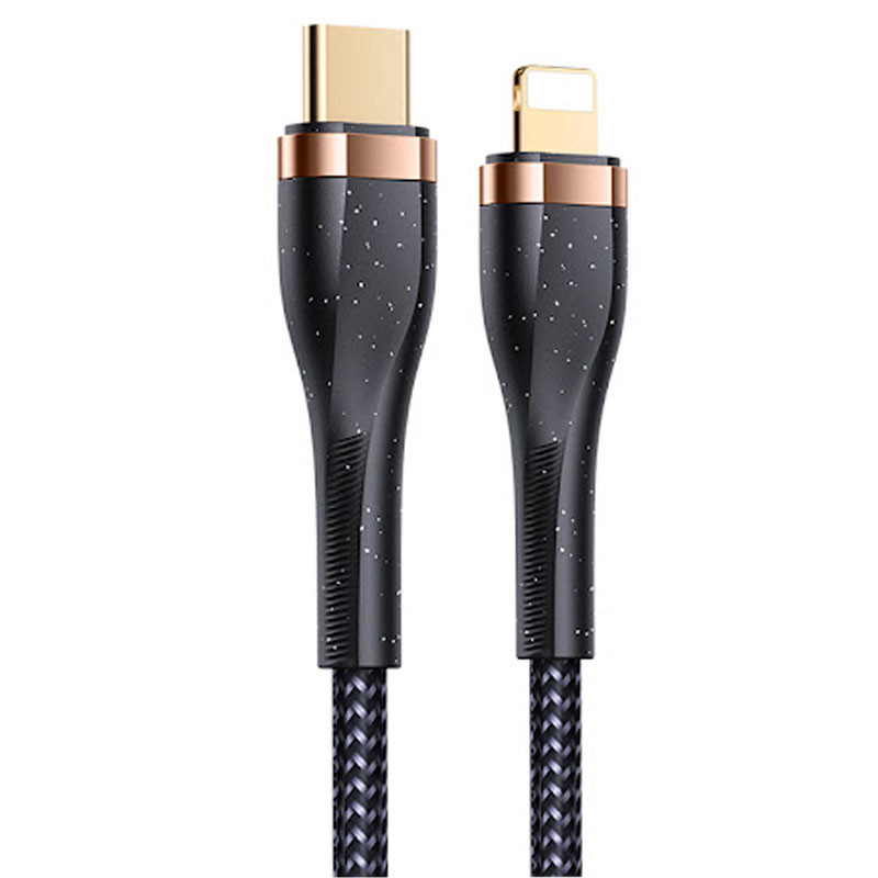 

Дата кабель Usams US-SJ489 U64 Type-C To Lightning 20W PD (1.2m) (Чорний)
