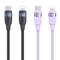 Дата кабель Usams US-SJ635 U85 Type-C to Lightning 30W (2m)