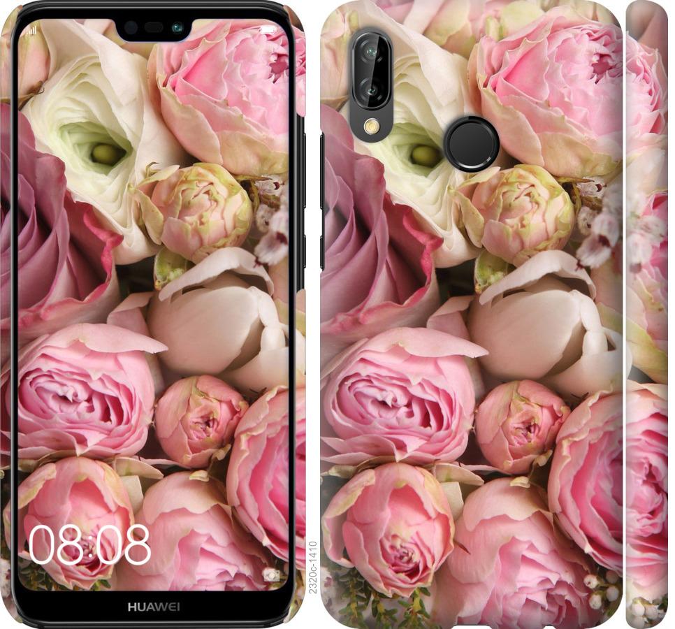 Чехол на Huawei P20 Lite Розы v2
