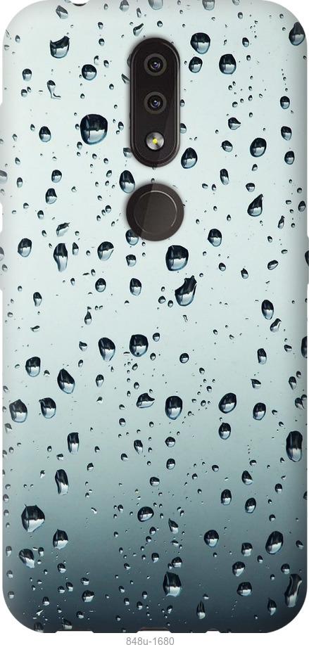 

Чехол на Nokia 4.2 Стекло в каплях