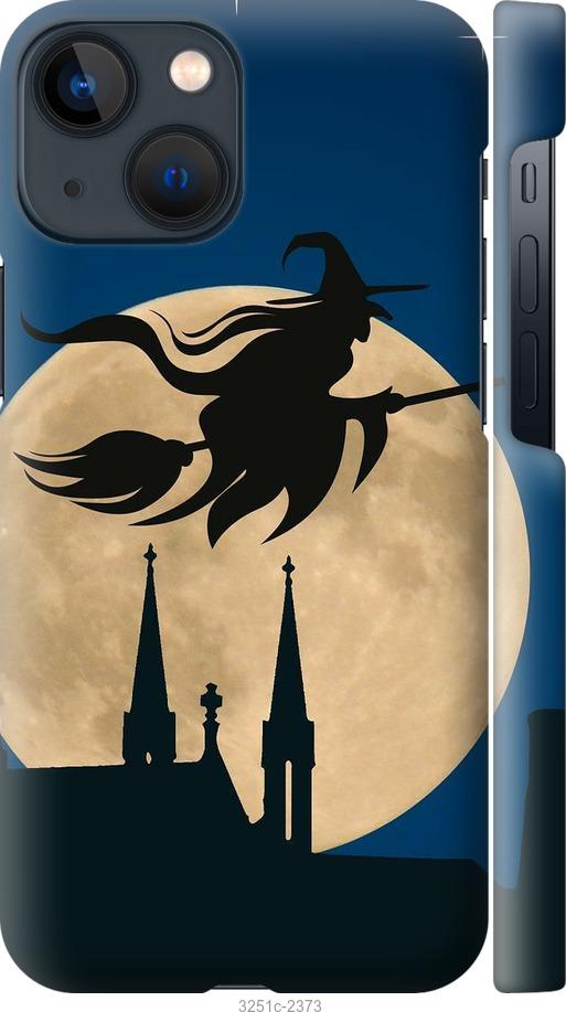 

Чехол на iPhone 13 Mini Ведьма на метле v2