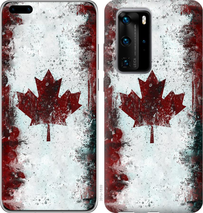 Чохол на Huawei P40 Pro Прапор Канади