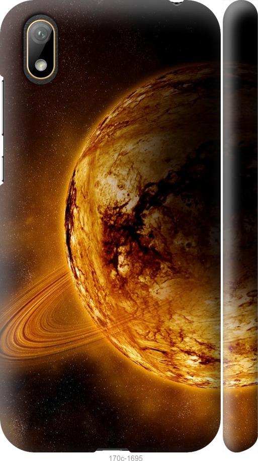 

Чехол на Huawei Y5 2019 Жёлтый Сатурн
