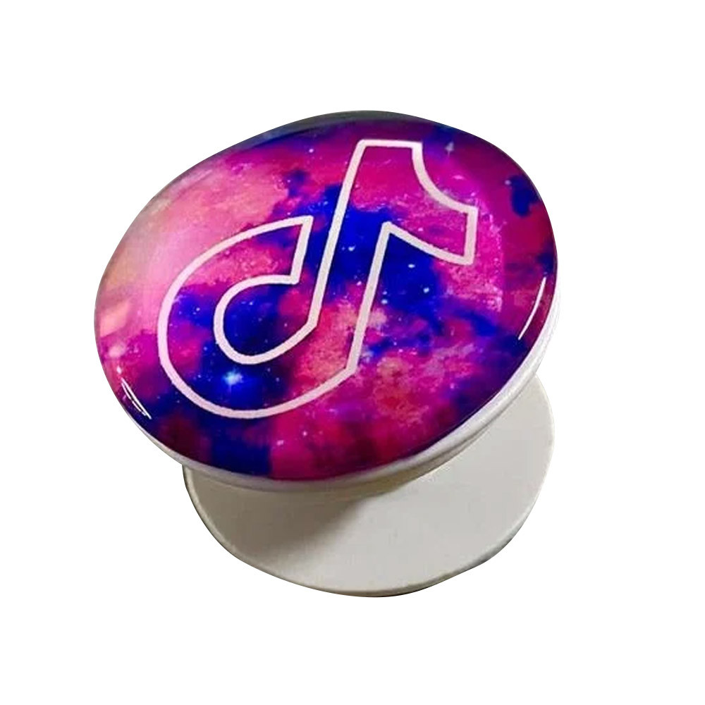 

Держатель для телефона Glass Logo TikTok / Космос (163020)