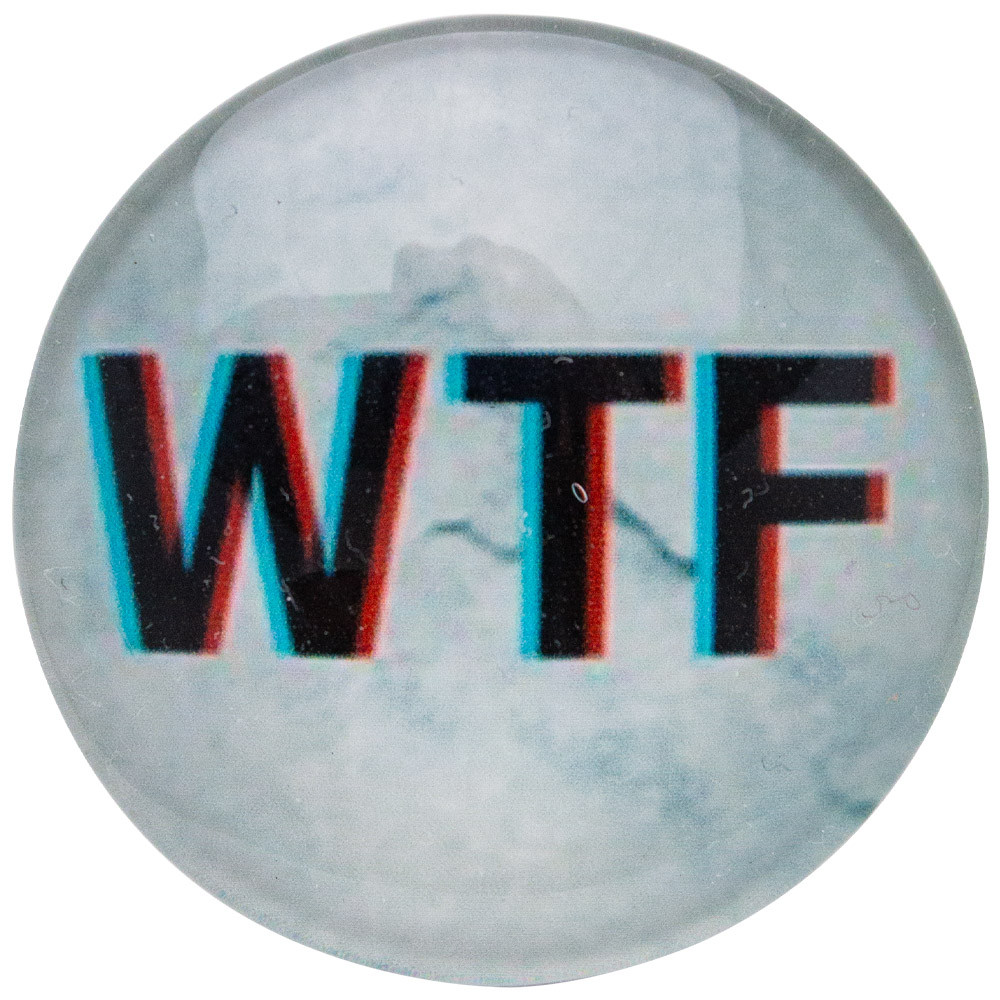 

Держатель для телефона Glass Logo WTF (163026)