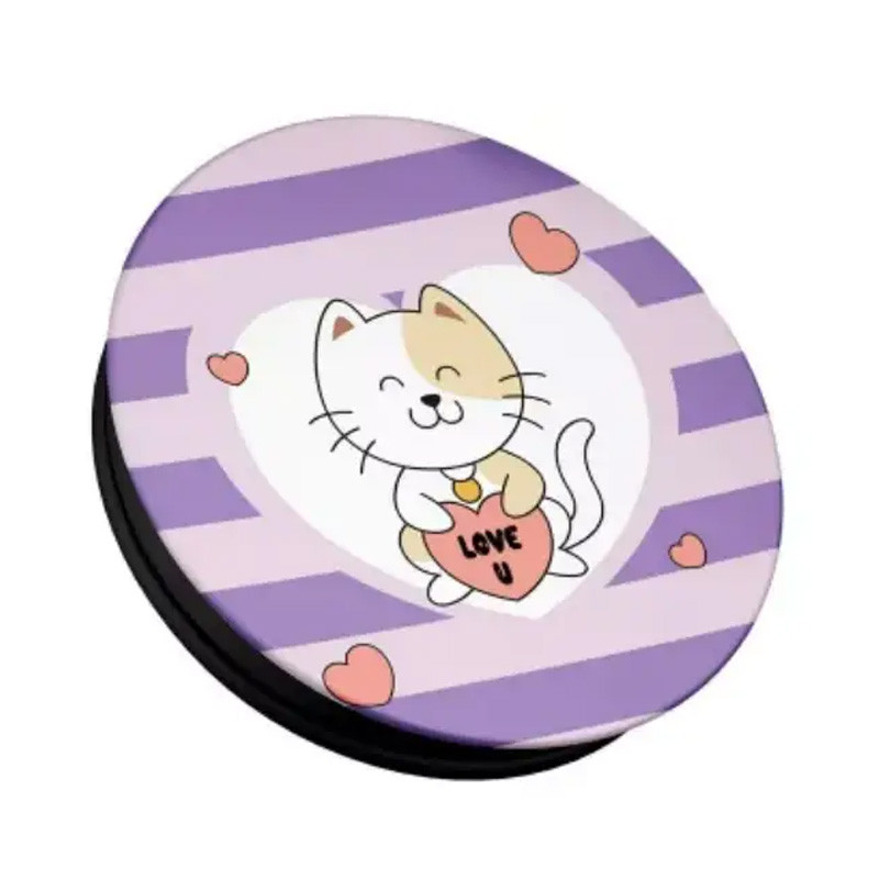 

Держатель для телефона Wave Cute Mobile Phone Grip Kitty love (246971)