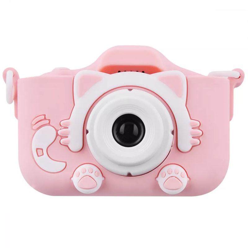 

Дитяча фотокамера Cartoon Cat (Pink)