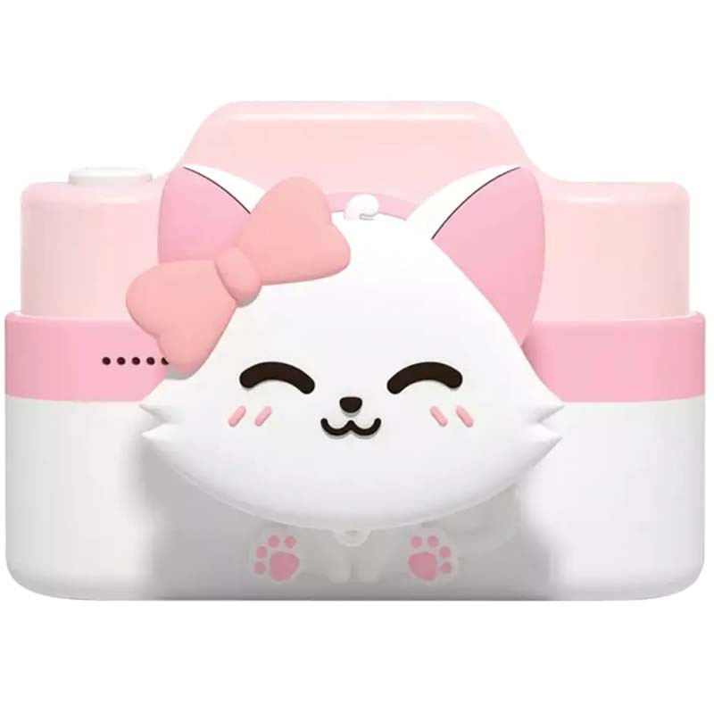 

Дитяча фотокамера з сенсорним дисплеєм Baby Photo Camera (Cat pink/white)