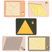 Детская интерактивная головоломка Ummi Wooden Puzzle