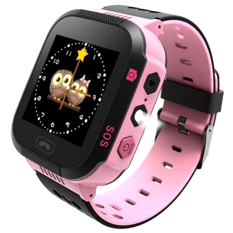 

Дитячий cмарт-годинник з GPS Kids Smart Watch (Рожевий)