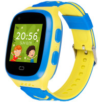 Дитячий cмарт-годинник з GPS трекером 4G Gelius GP-PK006 (IP67) (UA colors)