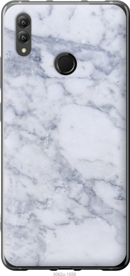 

Чехол на Huawei Honor Note 10 Голубой мрамор