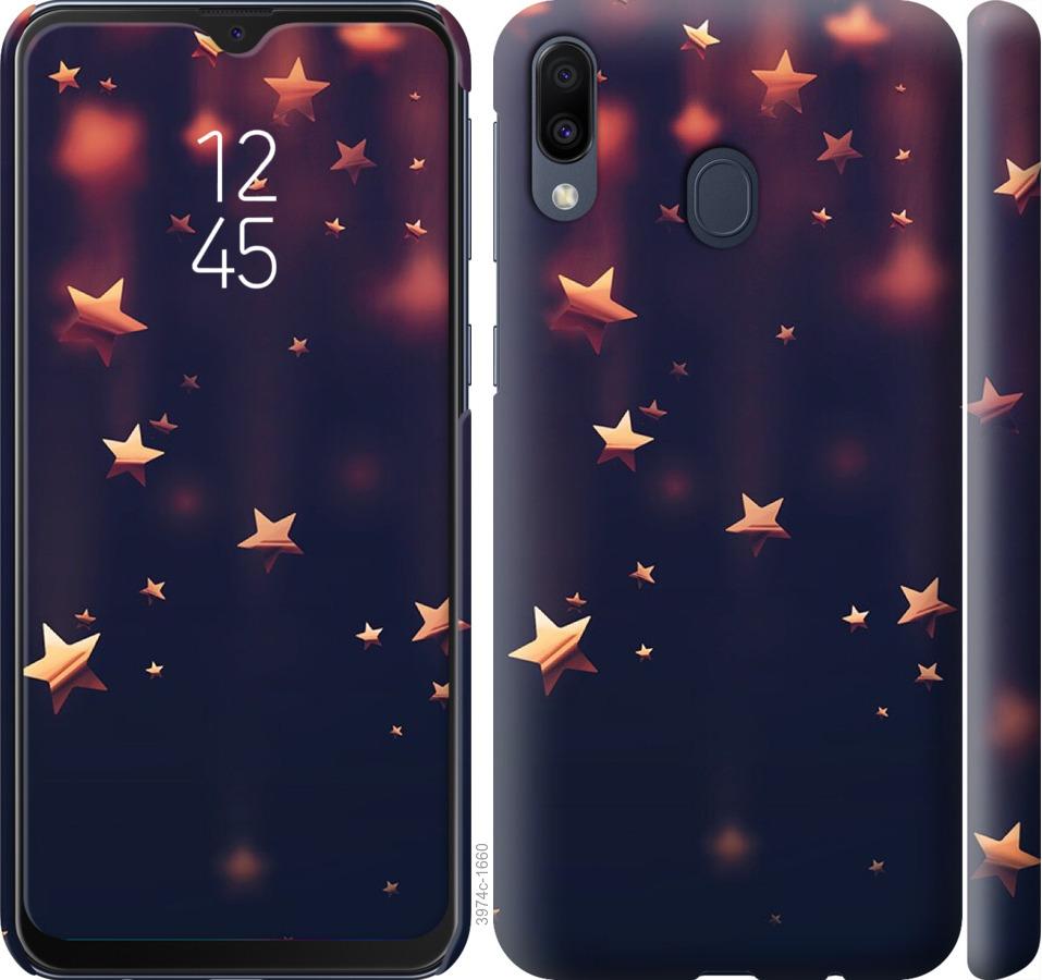 

Чехол на Samsung Galaxy M20 Падающие звезды