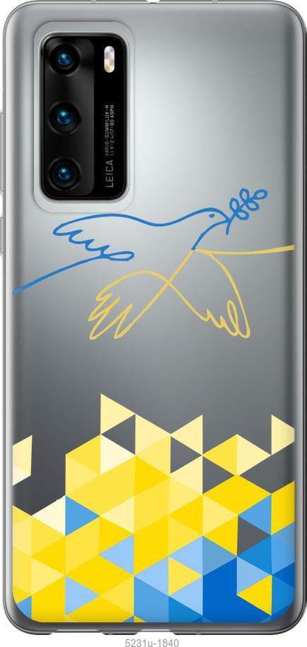 

Чохол на Huawei P40 Птица мира