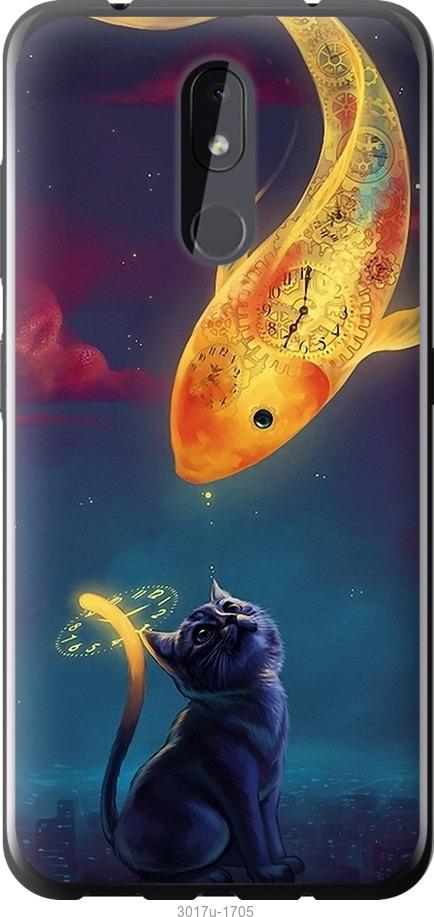 

Чехол на Nokia 3.2 Кошкин сон