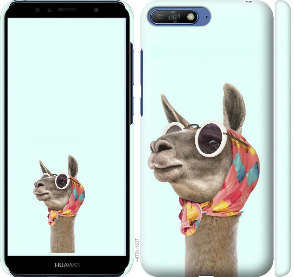 

Чохол на Huawei Y6 2018 Модна лама