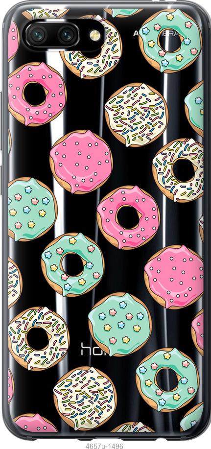 

Чехол на Huawei Honor 10 Пончики 1