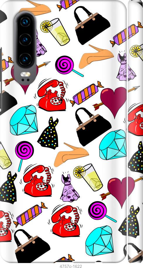 

Чехол на Huawei P30 stickers