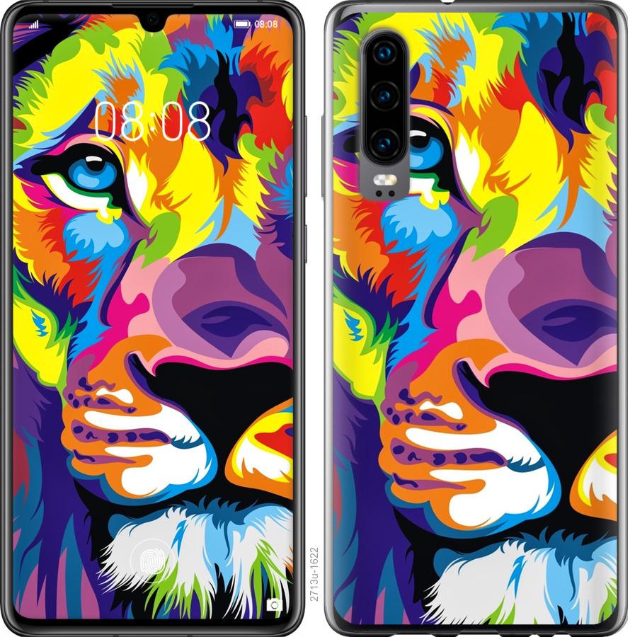 

Чохол на Oppo Reno 3 Pro Різнобарвний лев
