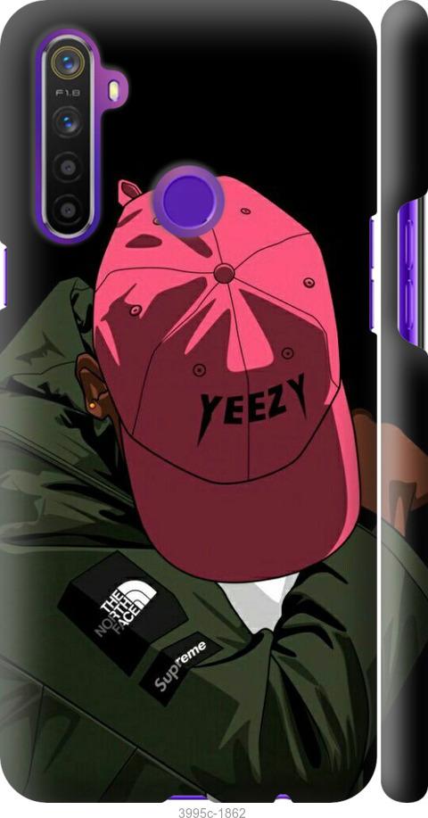 

Чехол на Realme 5 logo de yeezy