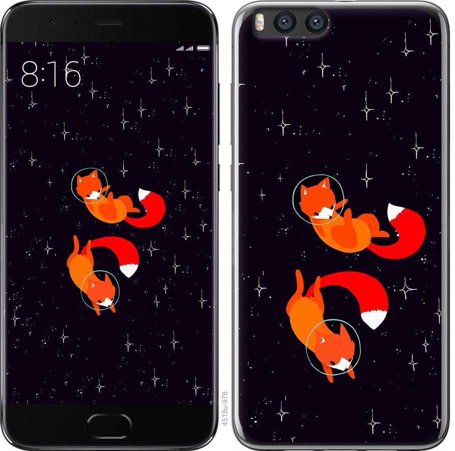

Чохол на Xiaomi Mi Note 3 Лисиці в космосі