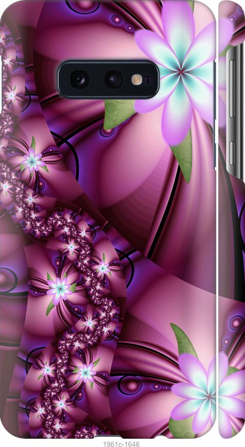 

Чехол на Samsung Galaxy S10e Цветочная мозаика