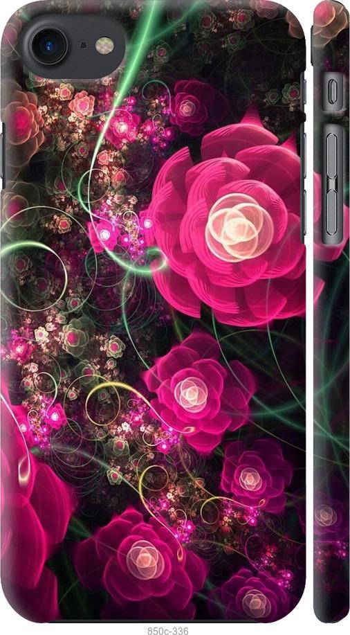 Чехол на iPhone 7 Абстрактные цветы 3
