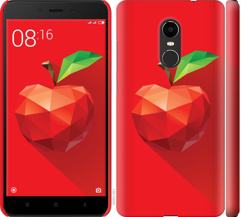 

Чохол на Xiaomi Redmi Note 4X яблуко