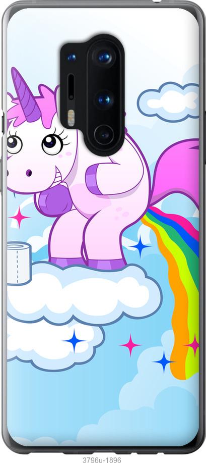 

Чехол на OnePlus 8 Pro Единорожка