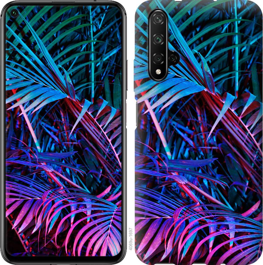 

Чохол на Realme X50 Папороть під ультрафіолетом