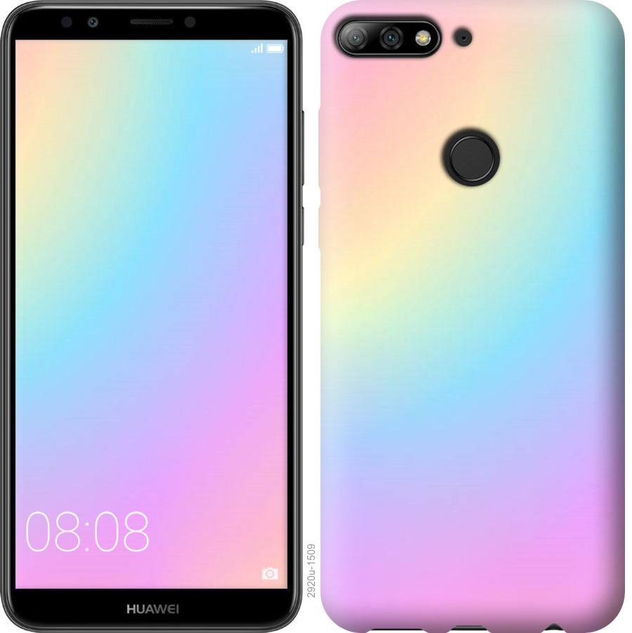 

Чохол на Huawei Y7 Prime 2018 Веселка 2