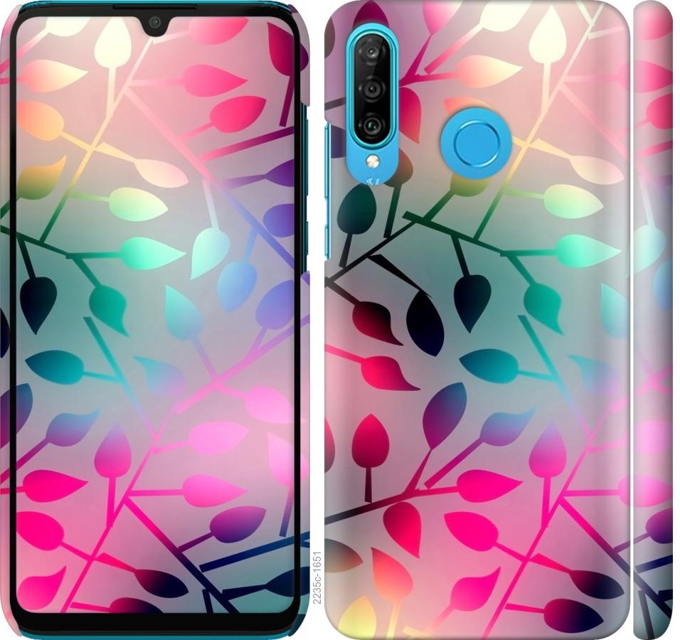 

Чохол на Huawei P30 Lite Листя