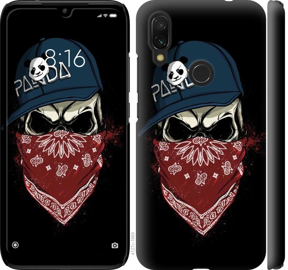 

Чехол на Xiaomi Redmi 7 Череп в кепке
