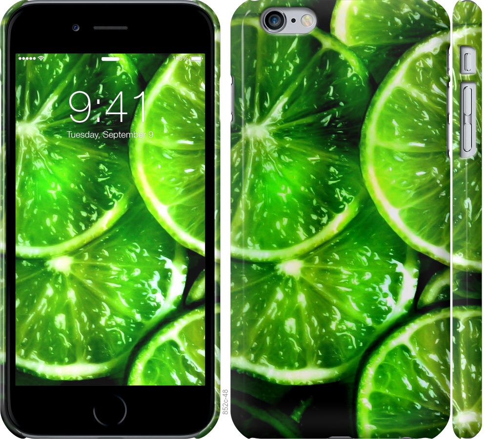 Чохол на iPhone 6s Plus Зелені часточки лимона