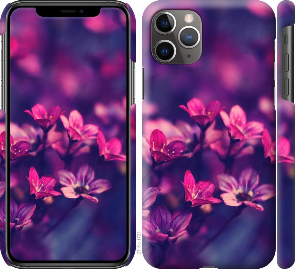 

Чохол на iPhone 11 Pro Max Пурпурні квіти