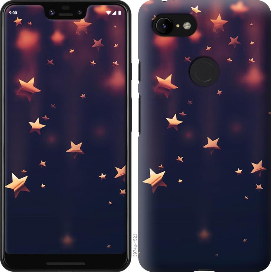 

Чехол на Google Pixel 3 XL Падающие звезды